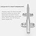 MEMUME Stainless Steel Boat Cleats, 4