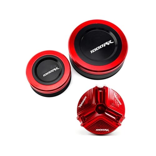 Bouchon de remplissage d'huile réservoir liquide frein étanche Honda CBR1000RR Rosso