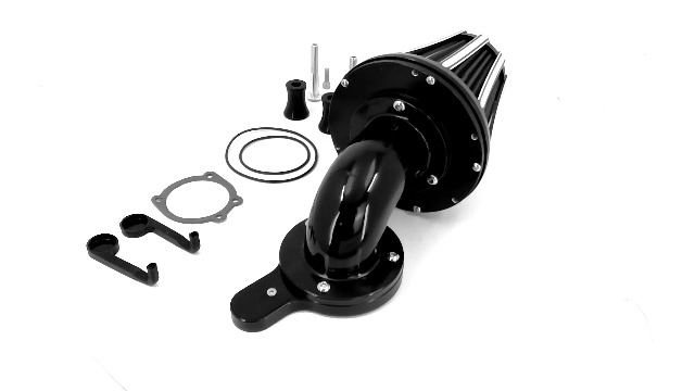 HDBUBALUS Motorrad-Luftfilter-System Für Harley Touring/Dyna/Softail (2000-2017) – Aus Aluminium