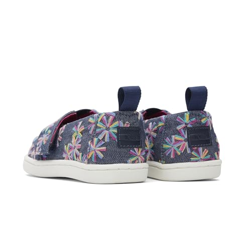 Image of TOMS Kids Tiny Foil Unicorn Tie-Dye Knit Alpargata (Toddler /Little Kid)