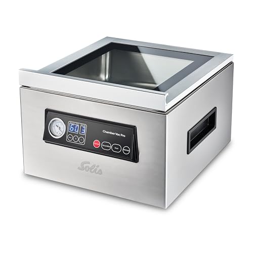 Solis Chamber Vac Pro 5702 Kammervakuumierer - Vakuumiergerät - Für Trockene und Feuchte...