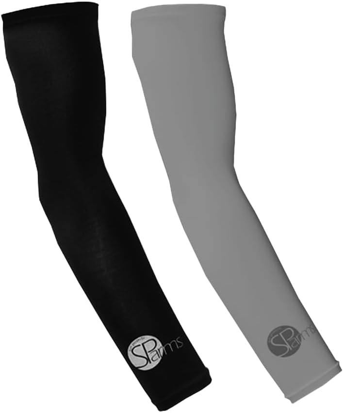 SPARMS Arm Sleeves 2 Pairs – Grey S + Black S