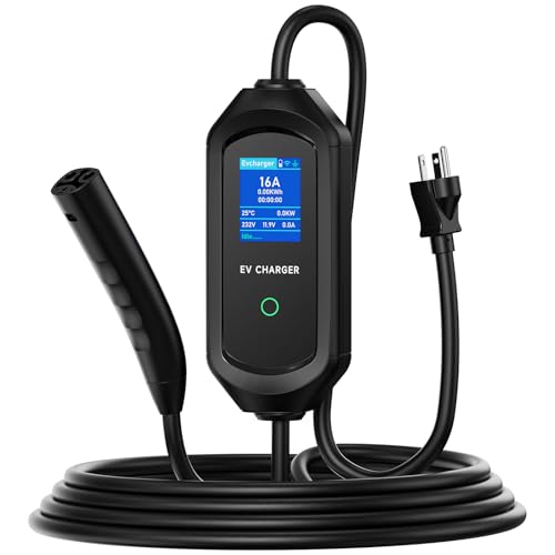 Image of Level 1 /2 Charger for Tesla 5M, 16 Amp,110-240V Tesla Charger with NEMA 6-20 & 5-15 Plug