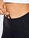 CRZ YOGA Women's Naked Feeling High Waisted Yoga Pants with Pockets Workout Leggings Camo - 25 Inches Black 25