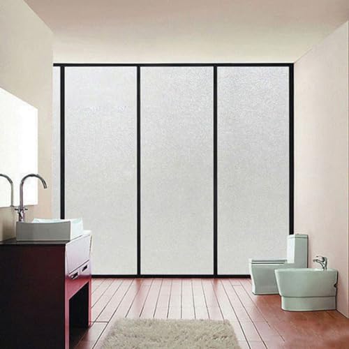 Película adhesiva de ventana esmerilada para privacidad 300x60cm miniatura 3