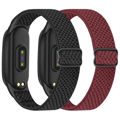 BTTNG Correa elástica compatible con Xiaomi Band 7/Xiaomi Band 6/Xiaomi Band 5/Xiaomi Band 4/3 pulsera hombres mujeres,...