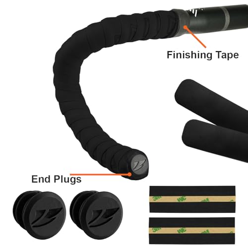 BV EVA Road Bike Handlebar Tapes, Bicycle Bar Tape, Cycling Handle Wraps – 2 Rolls