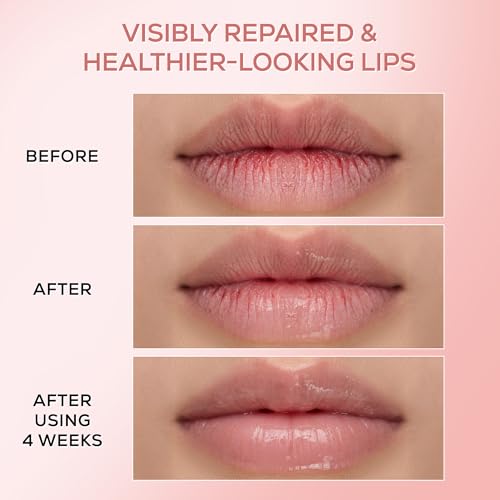 Image of RENEE Pink Therapy PDRN Overnight Lip Repairing & Moisturising Lip Balm For Dry, Chapped Lips | Glossy Finish, Revives Lip Barrier & Improves Elasticity | With Vegan PDRN, Peptides & Ceramides | 10g