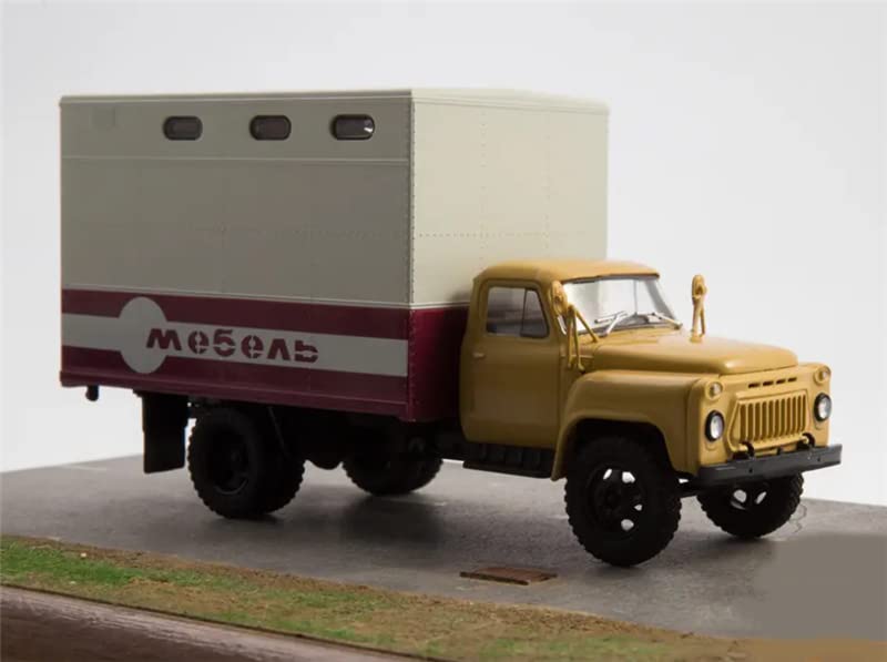 Camion cargo miniature GAZ-52A GZSA-893A Modimio 1/43 voiture de collection meuble russe ABS