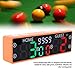 Electronic Scoreboard, 0-99 Score Range 0-9 Game Points, LED Display Digital Scoreboard with Buzzer, Battery Powered Basketball Scoreboard, Score Keeper for Chess, Table Tennis
