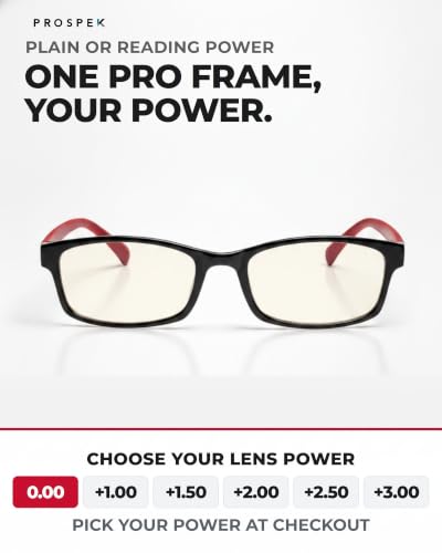 Image of Prospek Blue Light Blocking Glasses for Men Women, Computer Readers