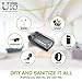 PHONEDRS U10 UV-C Cell Phone Sanitizer with Dryer and Charger | Cleans, Dries and Charges All Phones
