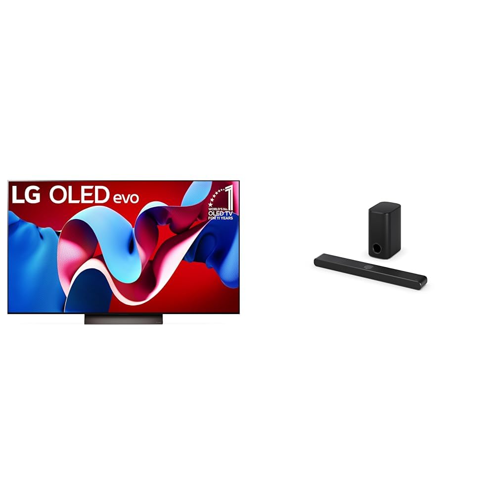 LG 42-Inch C4 OLED evo 4K Smart TV - α9 AI Processor 4K, Alexa Built-in, 144Hz Refresh Rate, HDMI 2.1, G-Sync, FreeSync, VRR, WebOS 24, Dolby Vision, Dolby Atmos (OLED42C4PUA, 2024) — view 17