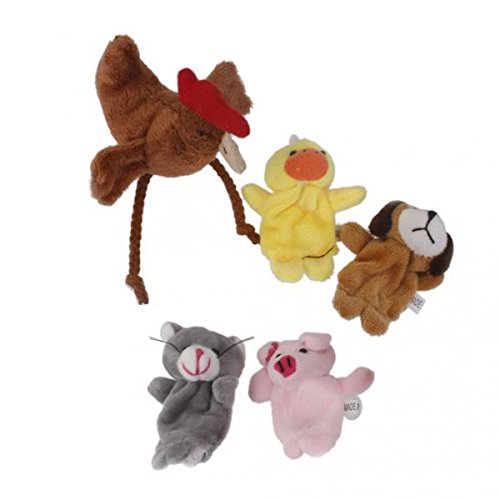 ATORSE Toy Set of 5pcs Finger Puppets-Toys & Hobbies-Preschool Toys & Pretend Play-Puppets-1970-Now-image-12