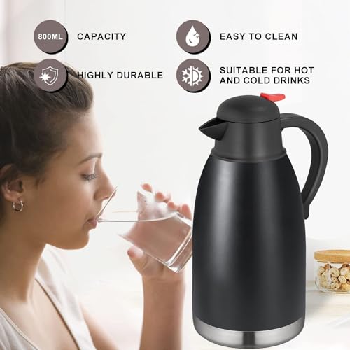 Consejos para Comprar Jarra Termica para Cafe los mejores 10. 15 Jarra Termica para Cafe marca JASUVII (3)