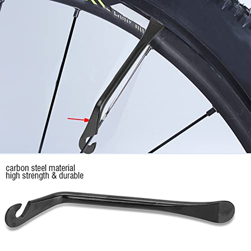 KENANLAN bicycle tire Handles, 3 Pieces Hardened Carbon Steel Tire Levers bicycle tire Repair Tire Replacement Tool Set Bicycle Tool - Image 2