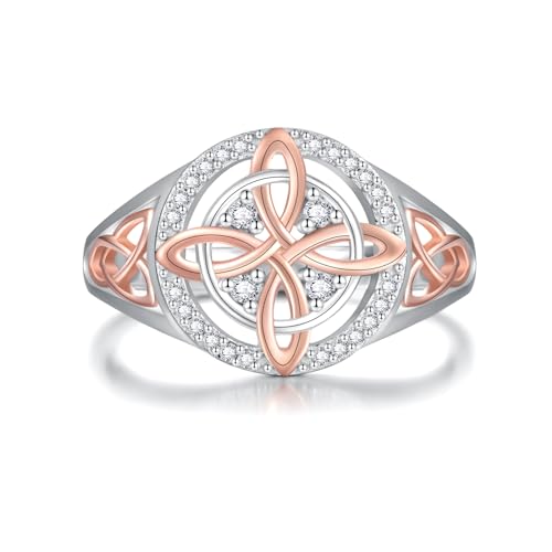 Witches Knot Ring Sterling Silver Anillo Nudo de Bruja Plata 925 Original Celtic Knot Jewelry Gifts for Women (8)