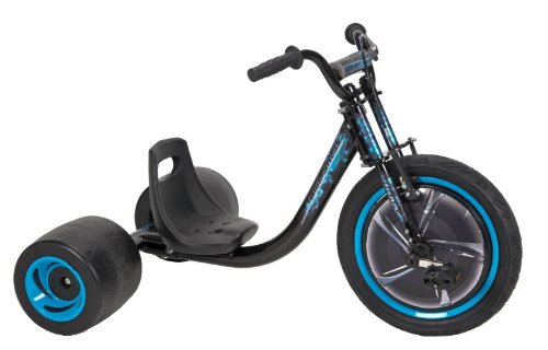 Find Bargain Huffy 16'' Blue Streak Slider (Glossy Black)