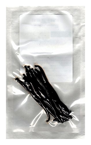 Vanilla Products USA 10 Tahitian Near Gourmet Grade A/B Vanilla Beans PNG 4~5"
