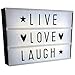 Produktbild LED Leuchtkasten inkl.Buchstaben/Symbole Batteriebetrieb Deko Lampe Lightbox
