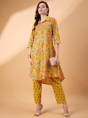 Image of TANISHA Women's Cotton Blend Co-ord Set