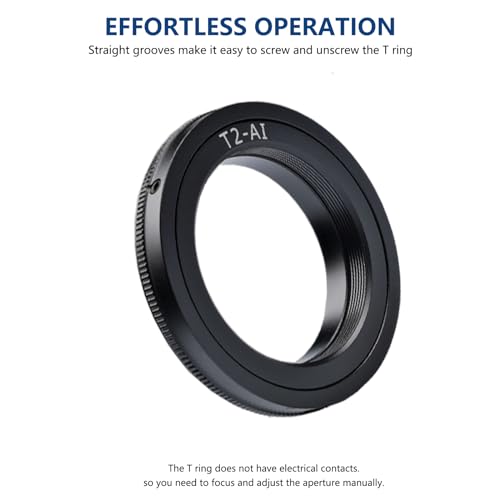 Anillo Adaptador Lightdow T/T2 para Montura Nikon F, Canon EF, Canon RF, Sony E, Nikon Z y Micro Cuatro Tercios miniatura 5