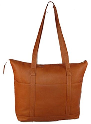 Bolso Shopping Tote Multi Bolsillos Café Talla Única