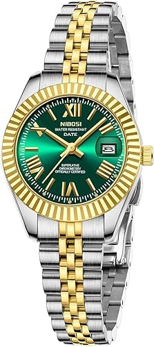 NIBOSI Uhren für Frauen Analog Quarz Wasserdicht Damen Armba