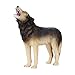 MOJO Wolf Howling  Toy Figure