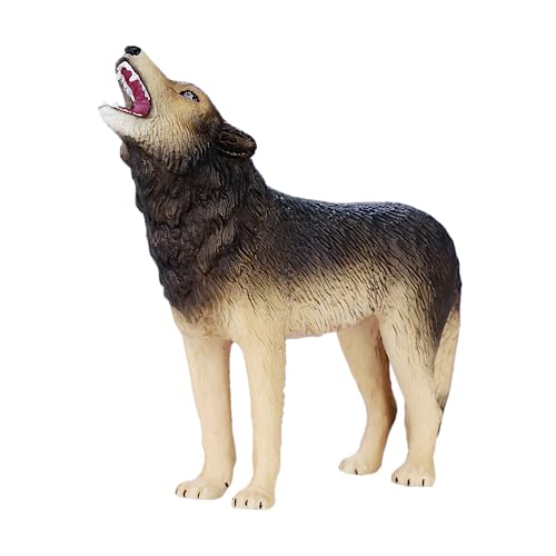 MOJO Wolf Heulendes Tier Modell Spielzeugfigur