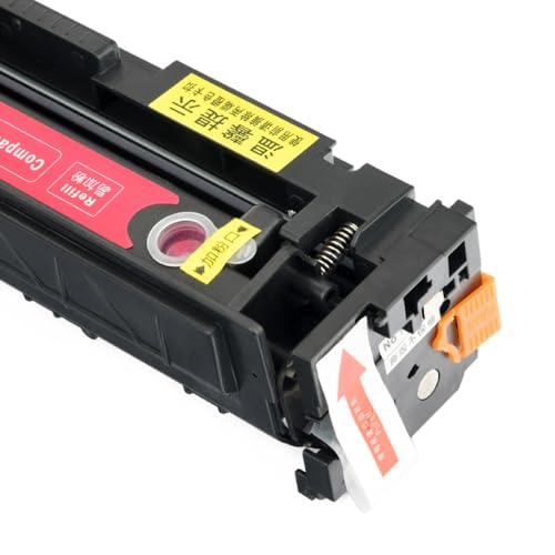 JGHFReW Cartucho de tóner Compatible de 4 PC 216A W2410A W2411A para Las impresoras láser de Color Funciona con Pro MFP M183FW M182N 182N(216A with Chip)