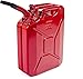 Produktbild Oxid7 Benzinkanister Kraftstoffkanister Metall 20 Liter Rot inkl. Ausgießer mit UN-Zulassung - Bauart geprüft - für Benzin und Diesel