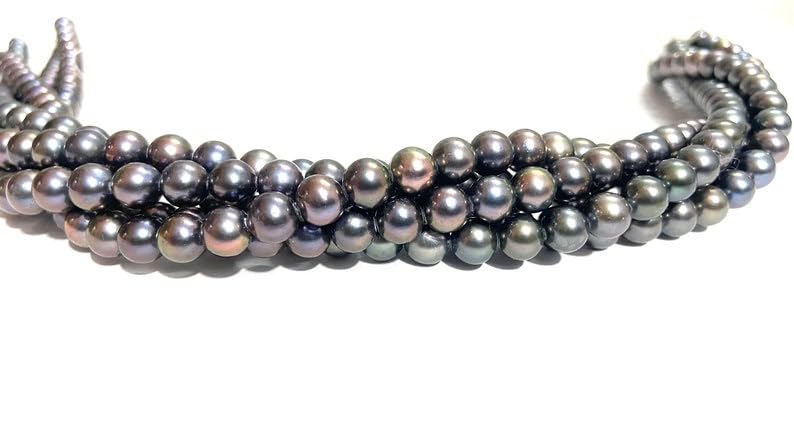 Colle 418pcs Perles Pierre Naturelle pour Fabrication de bijoux, 8mm