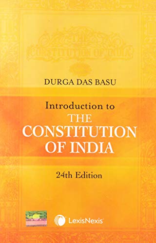 Book cover of Introduction to the Constitution of India (24th Edition)