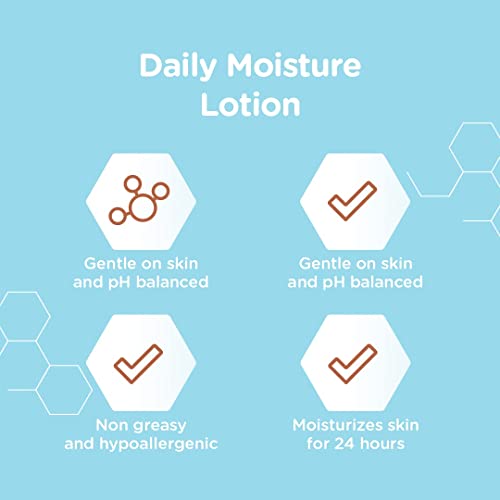 Aveeno Baby Daily Moisture Lotion, 8 Fl. Oz, 2 pack