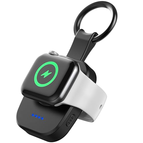 1200mAh Portable Watch Charger for Apple Watch, Keychain...
