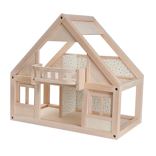 Maison de poupée PlanToys en bois d'hévéa durable et finitions épurées