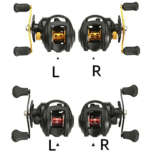 Mochalight Baitcasting Reel,Long Casting Baitcaster Fishing Reel 7.2:1 Speed Ratio Anti-Explosion Line Magnetic Brake Low-Profile Reel #TOP1