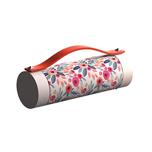 Asobu Clutch Stainless Steel Insulated Bottle with Removal-able Storage Compartment (Floral)