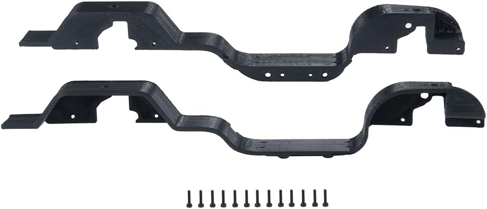 RCLIONS Plastic RC Fender Flares 1/24 Mud Guard for Axial SCX24 AXI00005 Gladiator 1/24th RC Crawler Car Upgrades Accessories