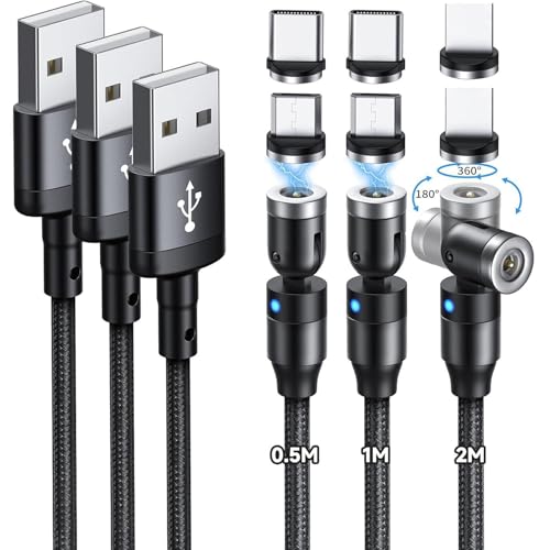 Amazon.co.jp: マグネット 充電ケーブル SUNTAIHO 3in1 USBケーブル