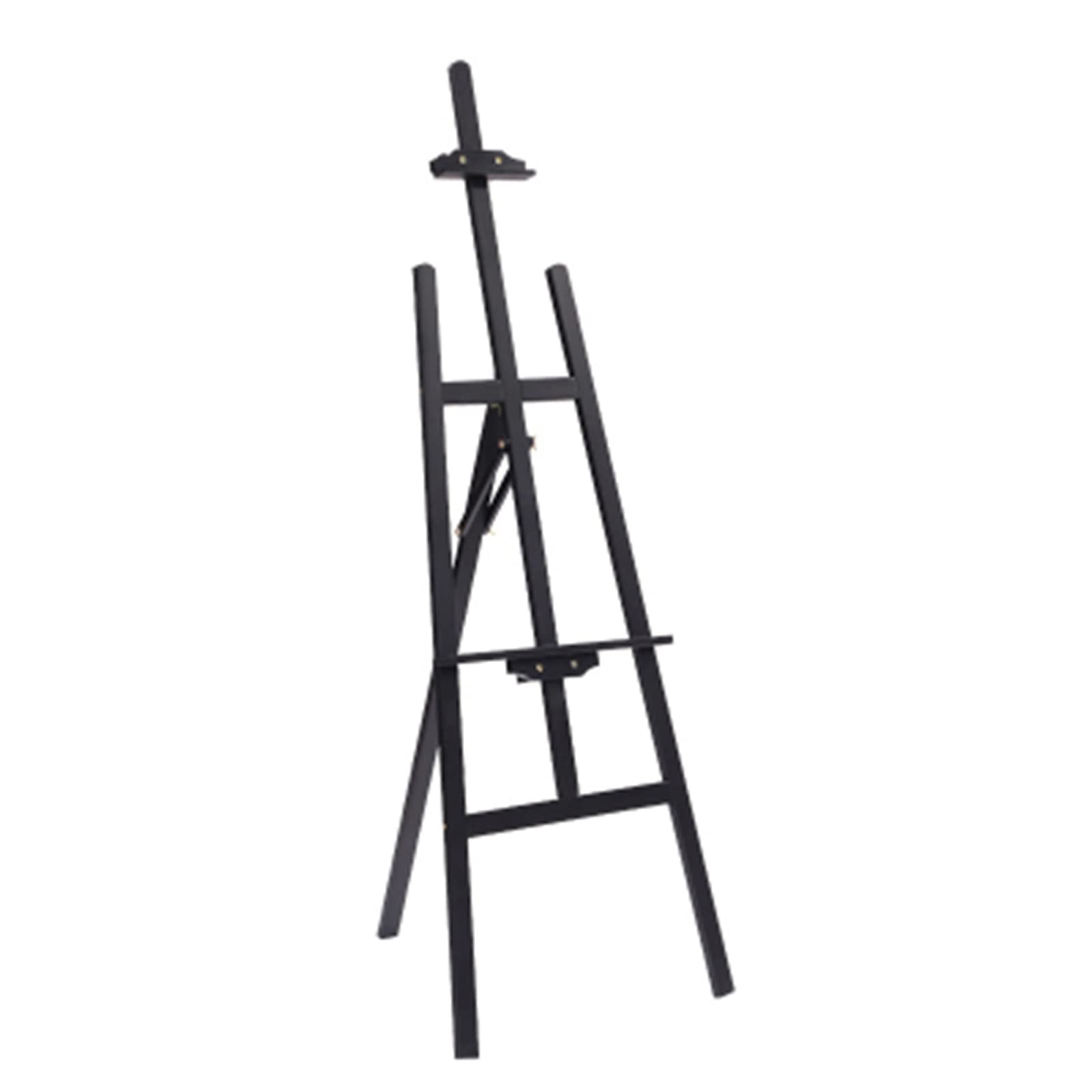 HADECOLL Painting Artist Easel Stand For Painting, Folding Easels 150Cm Tall A-Frame Wooden Easel Home Studio Professional Easels For Poster, Advertising And Art Display,B-150Cm