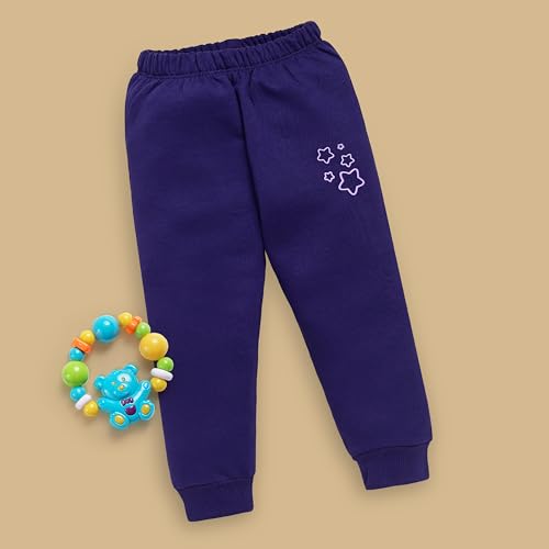 Image of LuvLap Baby Girls Full Sleeve Hooded Sweatshirt & Pyjama Set Pack of 1