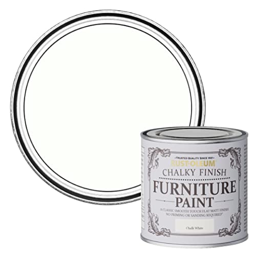 Rust-Oleum AMZ0011 Chalky Furniture Paint Chalk White 125ml