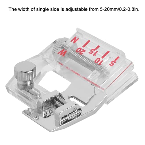 5 Piezas Pies Prensatelas Ajustables para Maquina de Coser miniatura 6