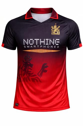 Image of New RCBB Jersey 2026 Cricket Virat Jersey for (Boys,Men,Kids)
