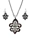 Produktbild Things2Die4 Fleur de Lis Halskette und Ohrringe