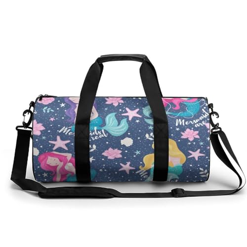 Sac week-end sirène compact 45cm résolvant le manque de place en voyage