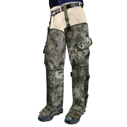 JLDTOP Snake Gaiters - Waterproof Camouflage Leg Guards