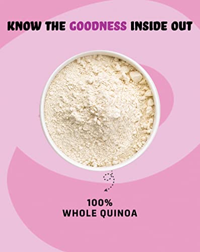 Image of True Elements Quinoa Flour 1kg - Quinoa Atta | Gluten Free | Rich in Dietary Fibre | Protein Rich - Soft Rotis | Improves Gut Health | Protein & Vitamins | No Preservatives